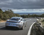 2022 Porsche 718 Cayman GT4 RS (Color: GT Silver Metallic) Rear Wallpapers 150x120