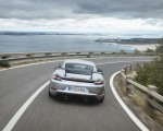 2022 Porsche 718 Cayman GT4 RS (Color: GT Silver Metallic) Rear Wallpapers 150x120