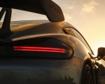 2022 Porsche 718 Cayman GT4 RS (Color: GT Silver Metallic) Tail Light Wallpapers 150x120