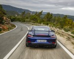 2022 Porsche 718 Cayman GT4 RS (Color: Gentian Blue Metallic) Rear Wallpapers 150x120