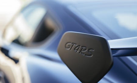2022 Porsche 718 Cayman GT4 RS (Color: Gentian Blue Metallic) Spoiler Wallpapers 450x275 (87)