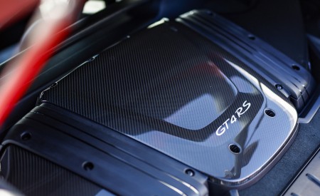 2022 Porsche 718 Cayman GT4 RS (Color: Guards Red) Engine Wallpapers 450x275 (54)