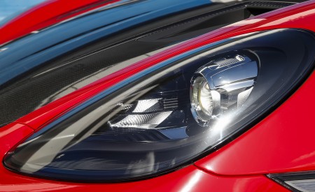 2022 Porsche 718 Cayman GT4 RS (Color: Guards Red) Headlight Wallpapers 450x275 (20)