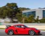 2022 Porsche 718 Cayman GT4 RS (Color: Guards Red) Side Wallpapers 150x120 (15)