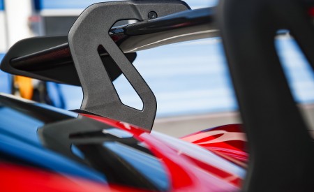 2022 Porsche 718 Cayman GT4 RS (Color: Guards Red) Spoiler Wallpapers 450x275 (41)