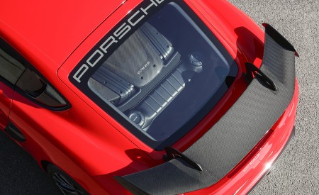 2022 Porsche 718 Cayman GT4 RS (Color: Guards Red) Spoiler Wallpapers 450x275 (43)