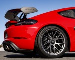 2022 Porsche 718 Cayman GT4 RS (Color: Guards Red) Spoiler Wallpapers 150x120 (45)