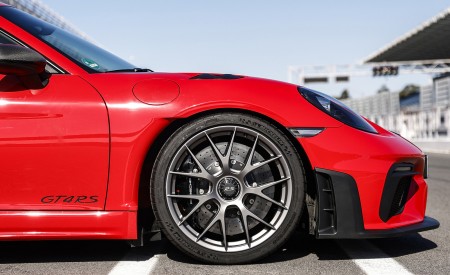 2022 Porsche 718 Cayman GT4 RS (Color: Guards Red) Wheel Wallpapers 450x275 (24)