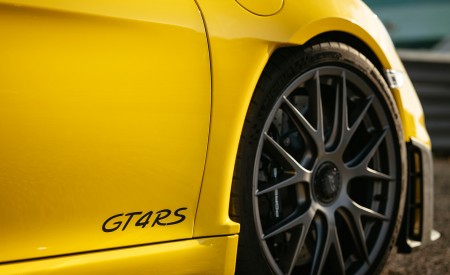2022 Porsche 718 Cayman GT4 RS (Color: Racing Yellow) Detail Wallpapers 450x275 (219)