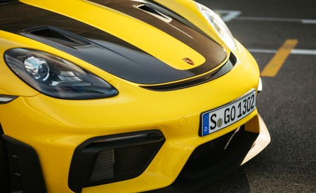 2022 Porsche 718 Cayman GT4 RS (Color: Racing Yellow) Detail Wallpapers 450x275 (211)