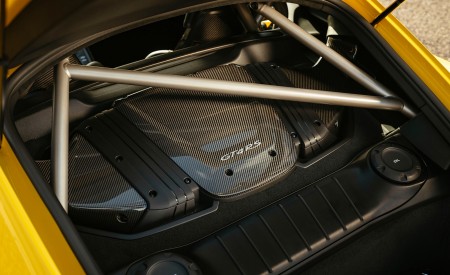 2022 Porsche 718 Cayman GT4 RS (Color: Racing Yellow) Engine Wallpapers 450x275 (239)