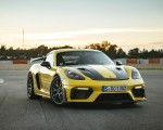 2022 Porsche 718 Cayman GT4 RS (Color: Racing Yellow) Front Three-Quarter Wallpapers 150x120