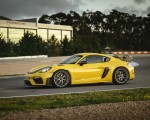 2022 Porsche 718 Cayman GT4 RS (Color: Racing Yellow) Front Three-Quarter Wallpapers 150x120