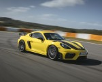 2022 Porsche 718 Cayman GT4 RS (Color: Racing Yellow) Front Three-Quarter Wallpapers 150x120