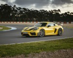 2022 Porsche 718 Cayman GT4 RS (Color: Racing Yellow) Front Three-Quarter Wallpapers 150x120