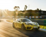 2022 Porsche 718 Cayman GT4 RS (Color: Racing Yellow) Front Three-Quarter Wallpapers 150x120