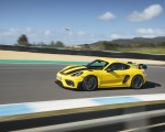 2022 Porsche 718 Cayman GT4 RS (Color: Racing Yellow) Front Three-Quarter Wallpapers 150x120