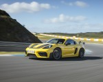 2022 Porsche 718 Cayman GT4 RS (Color: Racing Yellow) Front Three-Quarter Wallpapers 150x120