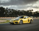 2022 Porsche 718 Cayman GT4 RS (Color: Racing Yellow) Front Three-Quarter Wallpapers 150x120