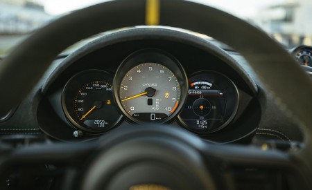 2022 Porsche 718 Cayman GT4 RS (Color: Racing Yellow) Instrument Cluster Wallpapers 450x275 (245)