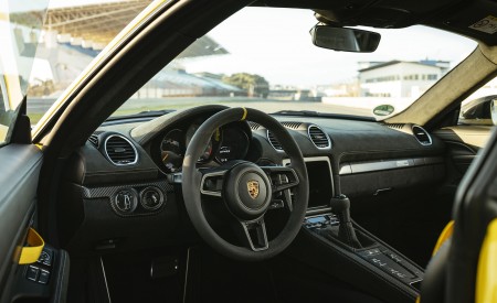2022 Porsche 718 Cayman GT4 RS (Color: Racing Yellow) Interior Wallpapers 450x275 (242)