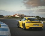 2022 Porsche 718 Cayman GT4 RS (Color: Racing Yellow) Rear Three-Quarter Wallpapers  150x120