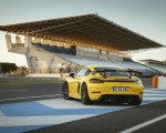 2022 Porsche 718 Cayman GT4 RS (Color: Racing Yellow) Rear Three-Quarter Wallpapers 150x120