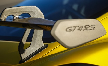 2022 Porsche 718 Cayman GT4 RS (Color: Racing Yellow) Spoiler Wallpapers 450x275 (230)