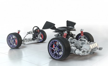 2022 Porsche 718 Cayman GT4 RS Drivetrain Wallpapers 450x275 (331)