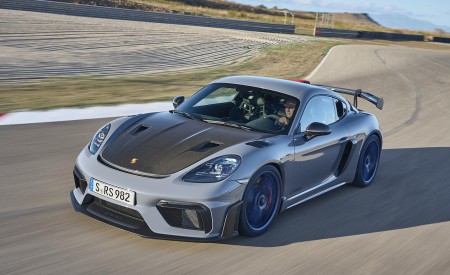2022 Porsche 718 Cayman GT4 RS Front Three-Quarter Wallpapers 450x275 (342)