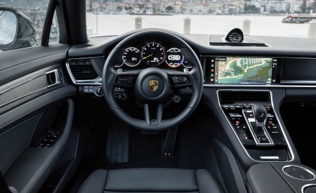 2022 Porsche Panamera 4 E-Hybrid Platinum Edition (Color: Jet Black Metallic) Interior Cockpit Wallpapers 450x275 (33)