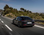 2022 Porsche Panamera 4 E-Hybrid Platinum Edition (Color: Jet Black Metallic) Rear Three-Quarter Wallpapers 150x120 (3)