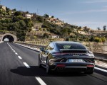 2022 Porsche Panamera 4 E-Hybrid Platinum Edition (Color: Jet Black Metallic) Rear Wallpapers 150x120 (10)