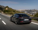 2022 Porsche Panamera 4 E-Hybrid Platinum Edition (Color: Jet Black Metallic) Rear Wallpapers 150x120 (5)