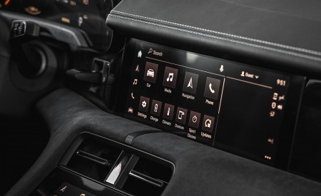 2022 Porsche Taycan GTS (Color: Crayon) Central Console Wallpapers 450x275 (88)