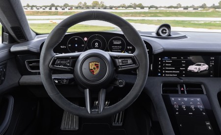 2022 Porsche Taycan GTS (Color: Crayon) Interior Cockpit Wallpapers 450x275 (39)