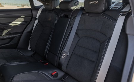 2022 Porsche Taycan GTS (Color: Crayon) Interior Rear Seats Wallpapers 450x275 (92)