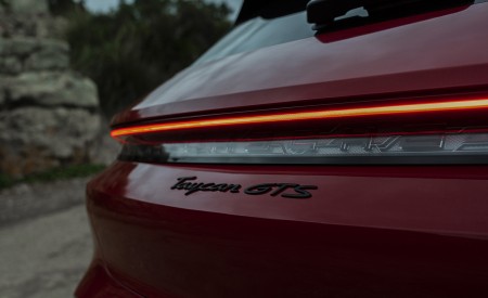 2022 Porsche Taycan GTS Sport Turismo (Color: Carmine Red) Detail Wallpapers 450x275 (127)