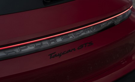 2022 Porsche Taycan GTS Sport Turismo (Color: Carmine Red) Detail Wallpapers 450x275 (129)