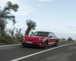 2022 Porsche Taycan GTS Sport Turismo (Color: Carmine Red) Front Three-Quarter Wallpapers 150x120