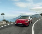 2022 Porsche Taycan GTS Sport Turismo (Color: Carmine Red) Front Wallpapers 150x120