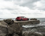 2022 Porsche Taycan GTS Sport Turismo (Color: Carmine Red) Rear Three-Quarter Wallpapers 150x120