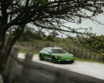 2022 Porsche Taycan GTS Sport Turismo (Color: Mamba Green Metallic) Front Three-Quarter Wallpapers 150x120