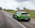 2022 Porsche Taycan GTS Sport Turismo (Color: Mamba Green Metallic) Rear Wallpapers 150x120