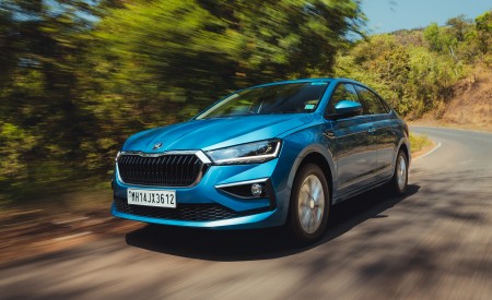 2022 Skoda Slavia Front Three-Quarter Wallpapers 450x275 (8)