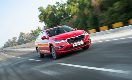 2022 Skoda Slavia Front Wallpapers 450x275 (14)