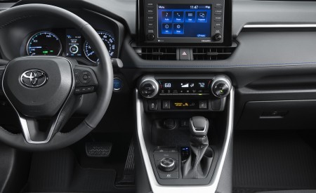 2022 Toyota RAV4 SE Hybrid Central Console Wallpapers 450x275 (17)