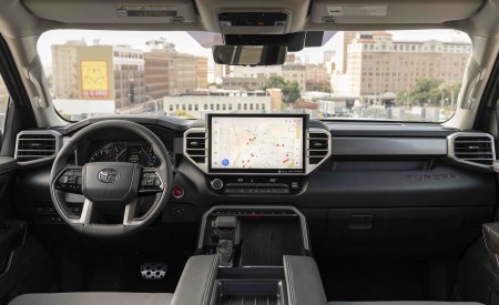 2022 Toyota Tundra SR5 TRD Sport (Color: Lunar Rock) Interior Cockpit Wallpapers 450x275 (7)