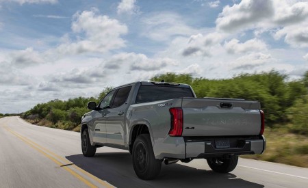 2022 Toyota Tundra SR5 TRD Sport (Color: Lunar Rock) Rear Three-Quarter Wallpapers 450x275 (2)