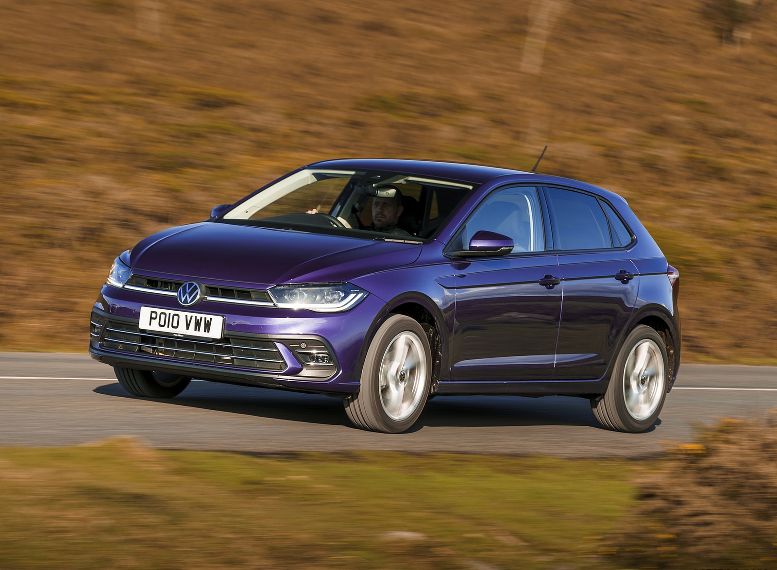 2022 Volkswagen Polo Style (UK-Spec) Front Wallpapers  #1 of 37